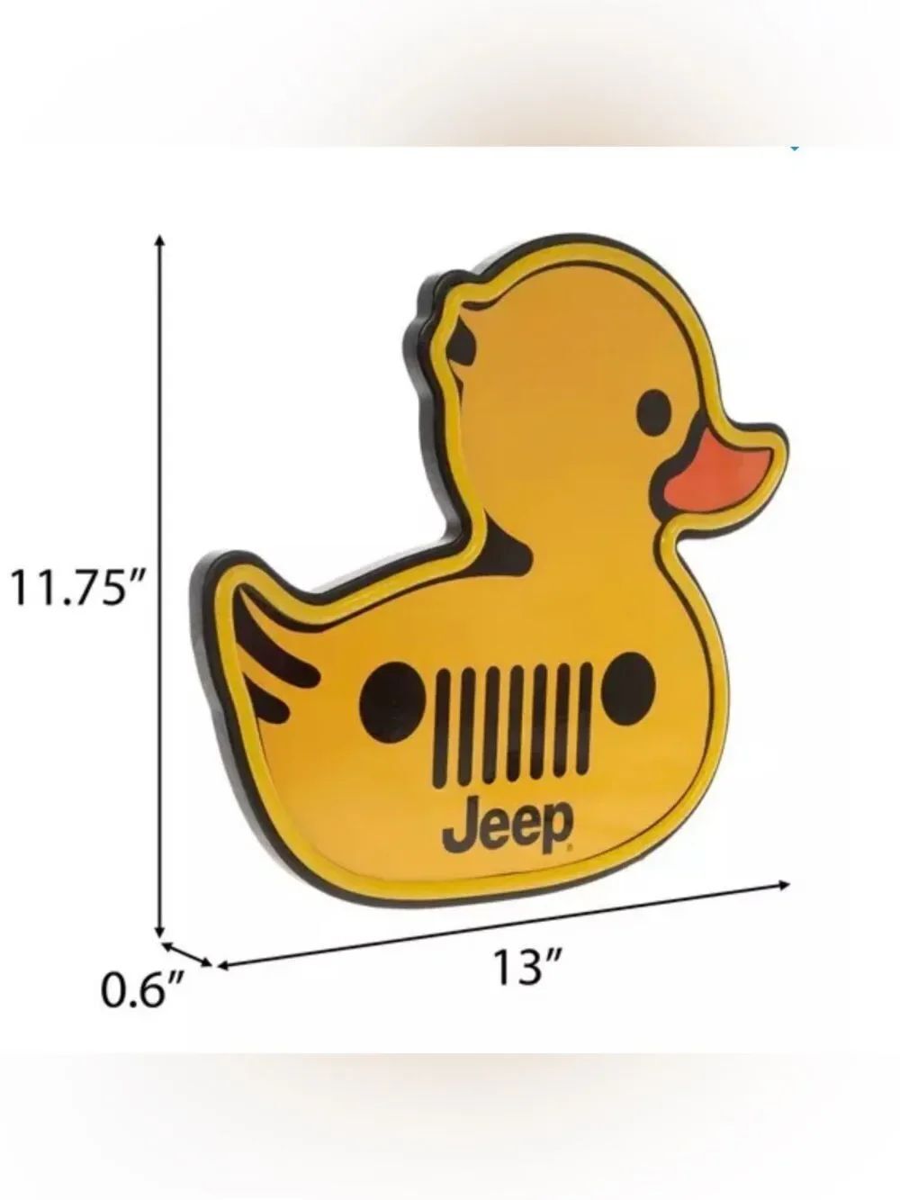 Jeep Duck LED Neon Sign - Picture 2 of 4